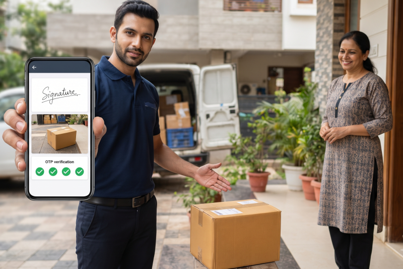 Courier Driver Mobile App